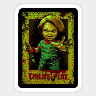 A Classic Horror Legacy Child's Play Genre Shirt Sticker